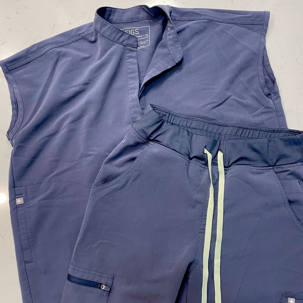 Space Navy Figs Scrubs
